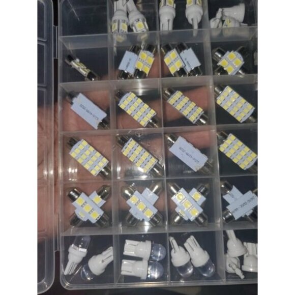 42 Pieces Interior Car Lights, Super Bright White Dome Map Tail Cab Lights Bulb - Picture 1 of 1